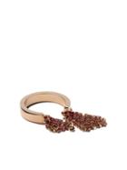 Maison Dauphin 18kt Rose Gold Fluid Double Ring