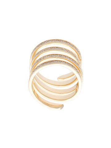 Lynn Ban Layered Ring, Women's, Size: 7, Metallic