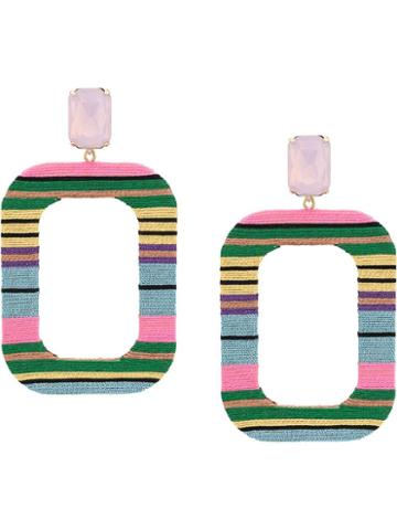 Mary Jane Claverol Tijuana Earrings - Green