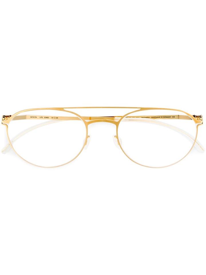 Mykita - 'eskid' Optical Frames - Unisex - Metal (other) - One Size, Grey, Metal (other)