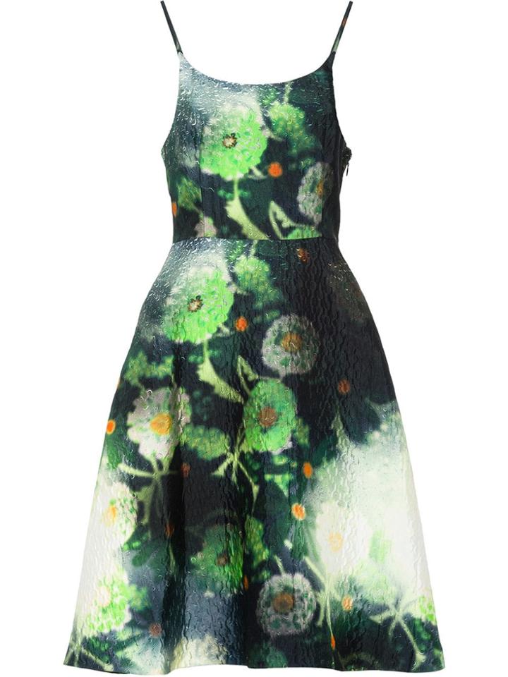 Prada Textured Duchesse Dress - Black