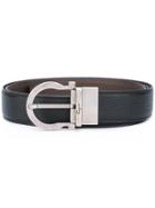 Salvatore Ferragamo Adjustable Buckle Belt - Brown