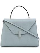 Valextra Foldover Medium Tote - Blue