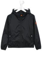 Save The Duck Kids Hooded Jacket, Boy's, Size: 6 Yrs, Black