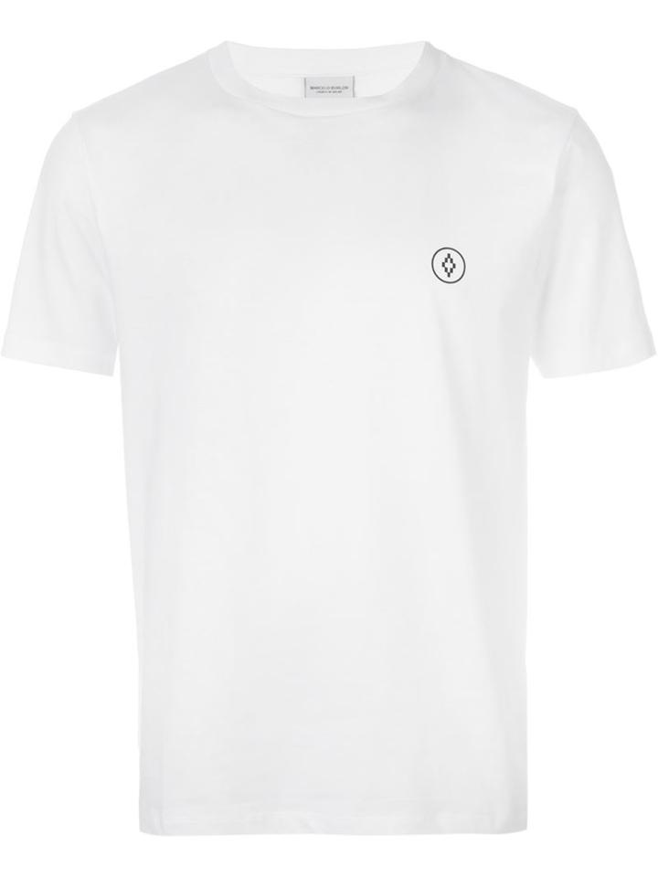Marcelo Burlon County Of Milan Staff T-shirt, Men's, Size: M, White, Cotton