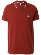 Kenzo Tiger Crest Polo Shirt - Red