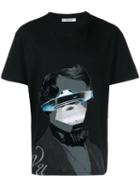 Valentino Ufo Portrait T-shirt - Black