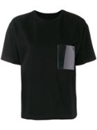 Mm6 Maison Margiela Clear Pocket T-shirt - Black