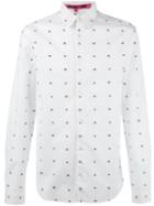 Mcq Alexander Mcqueen - Birds Print Shirt - Men - Cotton - 50, White, Cotton