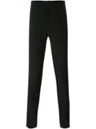 Label Under Construction Straight Leg Trousers, Men's, Size: 48, Black, Cotton