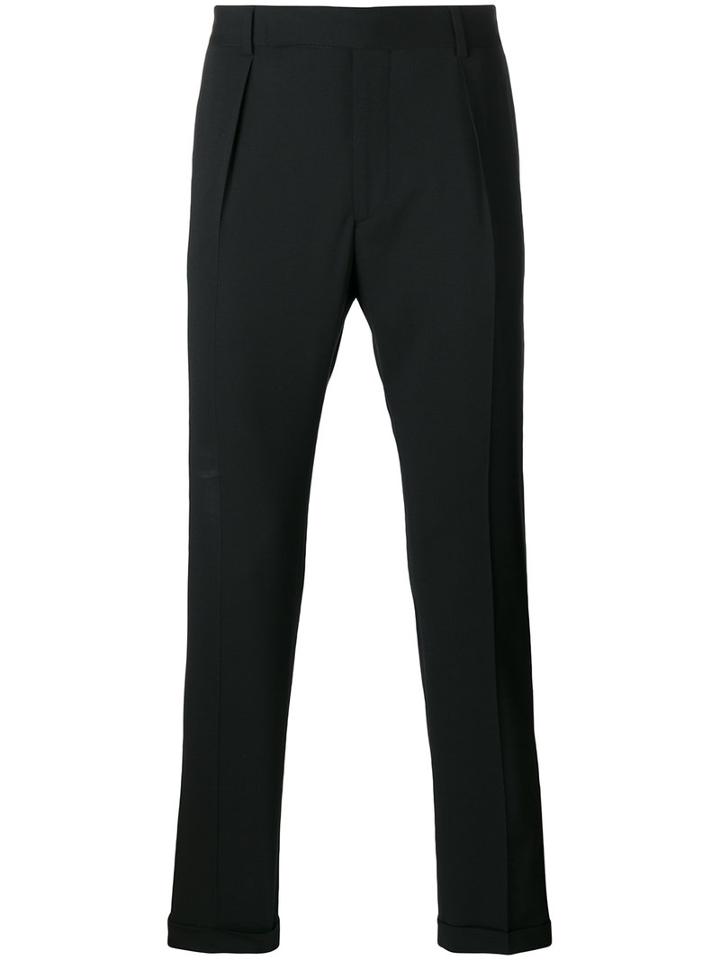 Paul Smith Tailored Trousers, Men's, Size: 28, Black, Spandex/elastane/wool