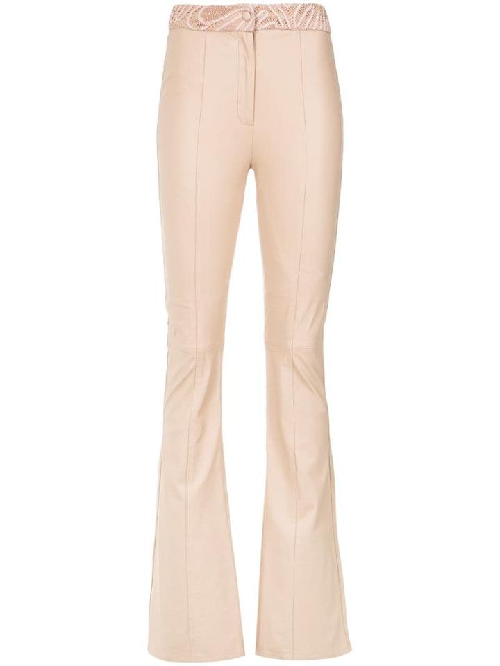Martha Medeiros Magali Wide Leg Trousers - Neutrals