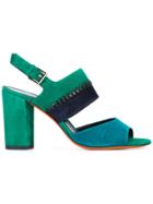 Santoni Ankle Length Sandals - Green