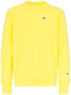 Champion Reverse Weave Cotton Sweatshirt - Yellow
