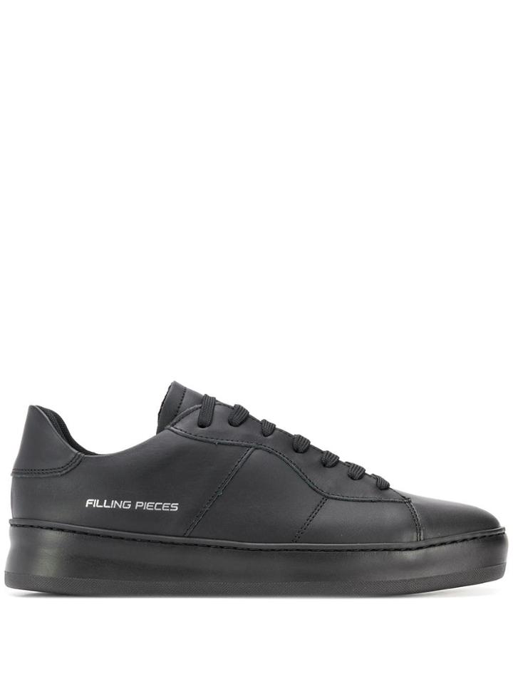 Filling Pieces Light Plain Court Sneakers - Black