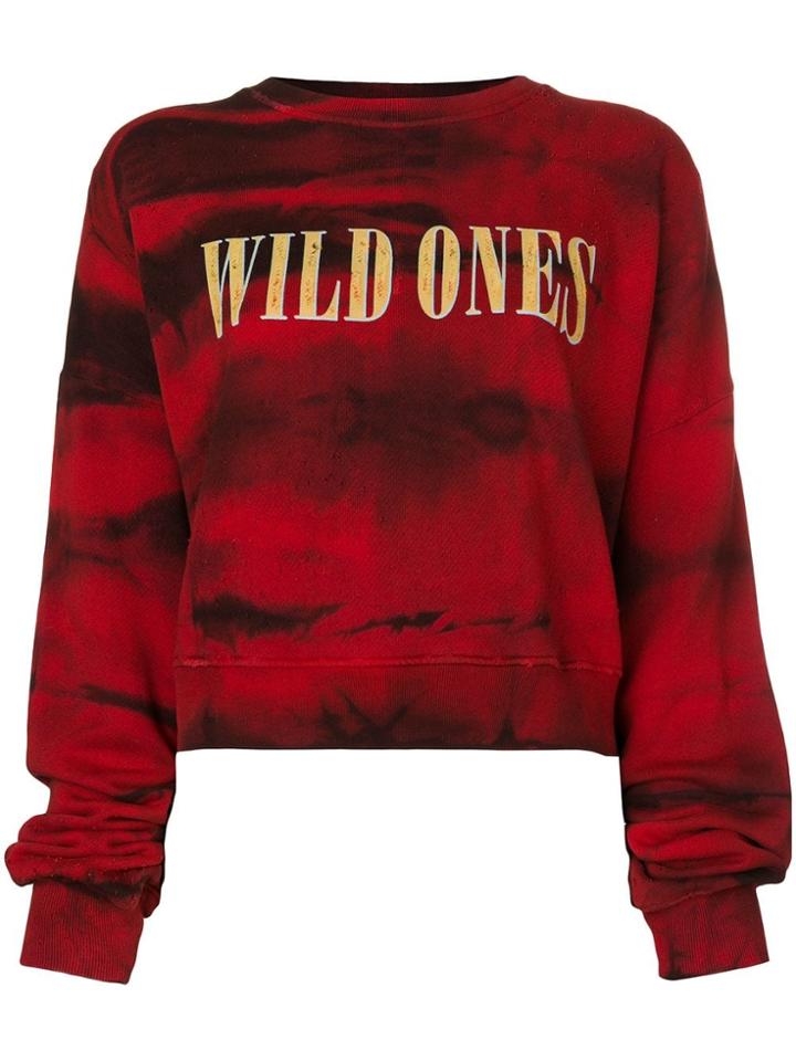 Amiri Printed Sweatshirt - Red
