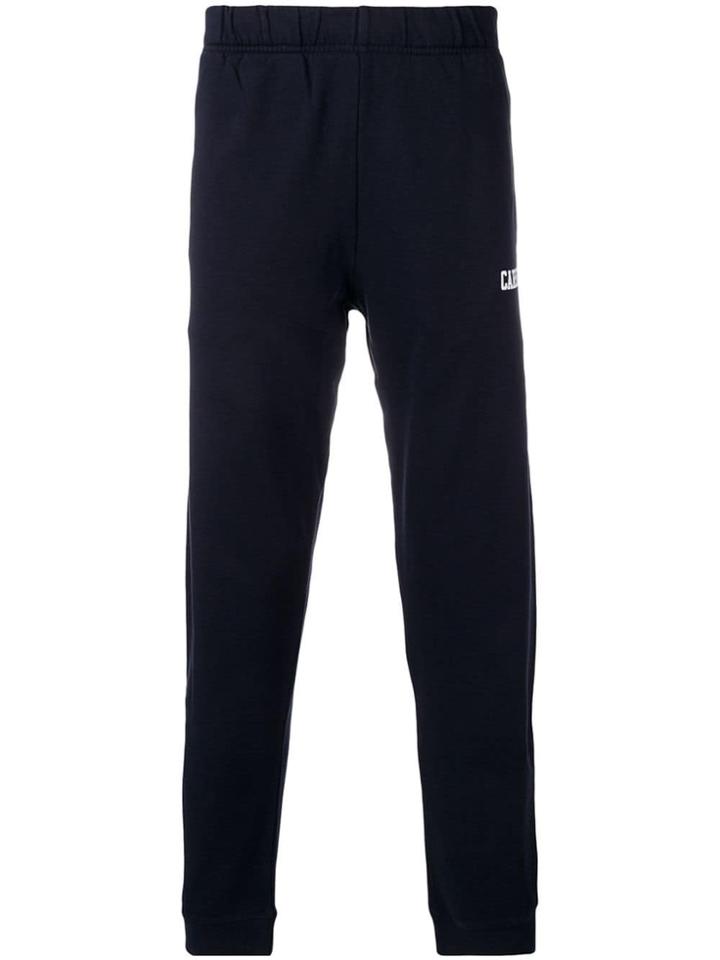 Carhartt Logo Print Track Pants - Blue
