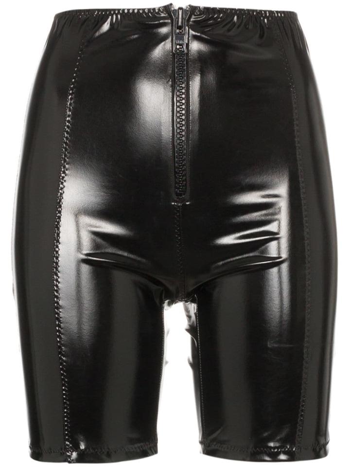 Lisa Marie Fernandez High-rise Biker Shorts - Black