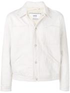 Ami Paris Buttoned Denim Jacket - White