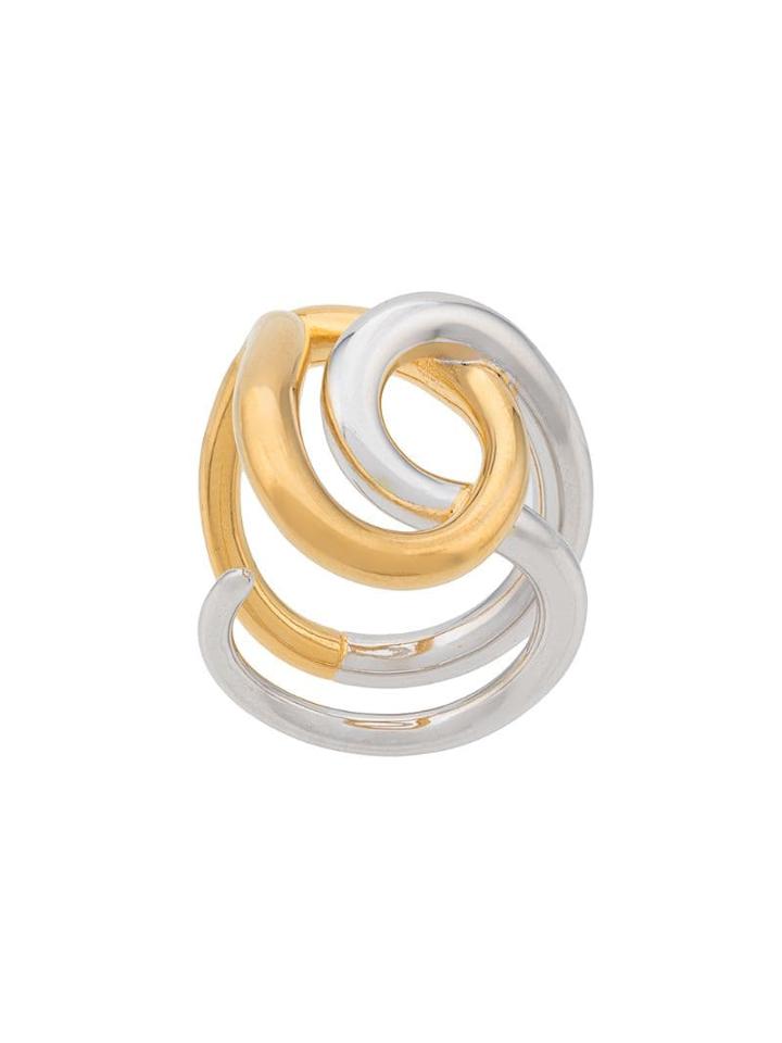 Charlotte Chesnais Blaue Ring - Gold