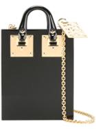Sophie Hulme Compton Perspex Tote, Women's, Black, Acrylic/metal (other)