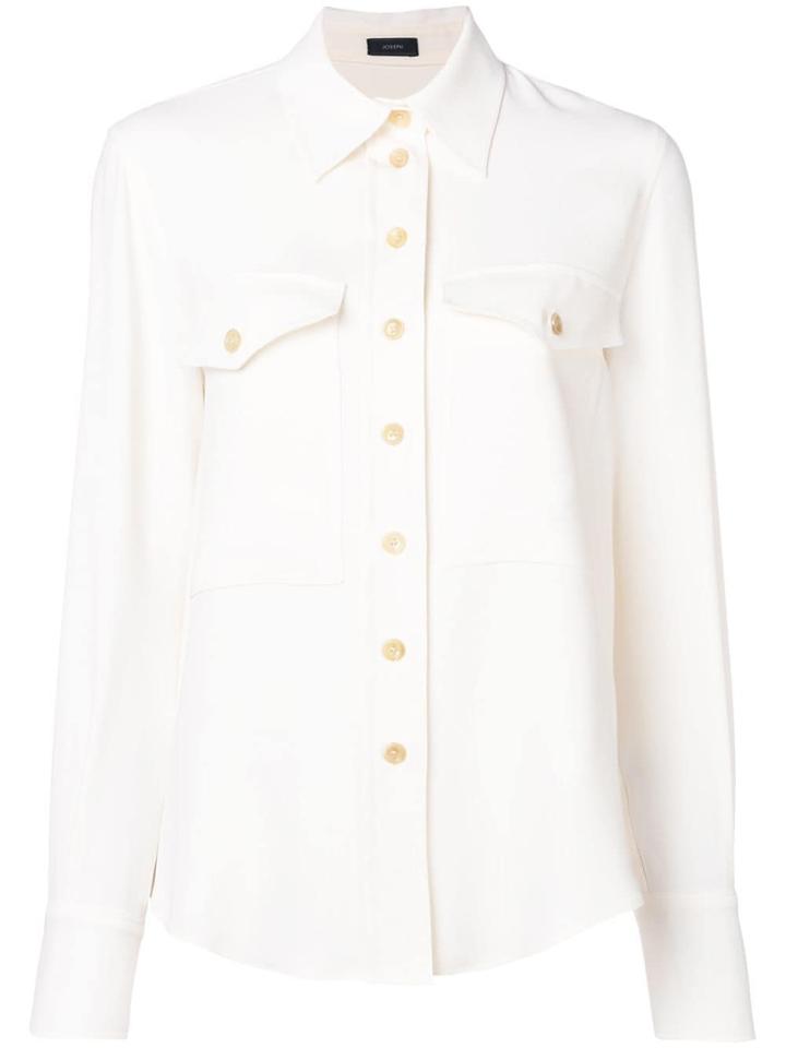 Joseph Chest Pockets Shirt - Neutrals