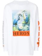 Heron Preston Logo Print Sweatshirt - White