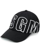 Msgm Logo Cap - Black