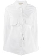 Gentry Portofino Bow Embellished Shirt - White