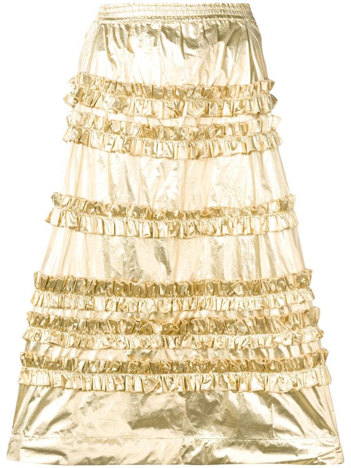 Molly Goddard Sabina Skirt - Metallic