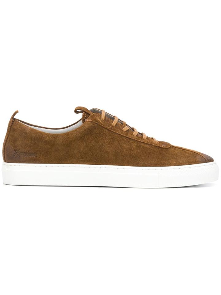 Grenson Snuff Sneakers - Brown