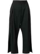 Henrik Vibskov Flip Cropped Trousers - Black