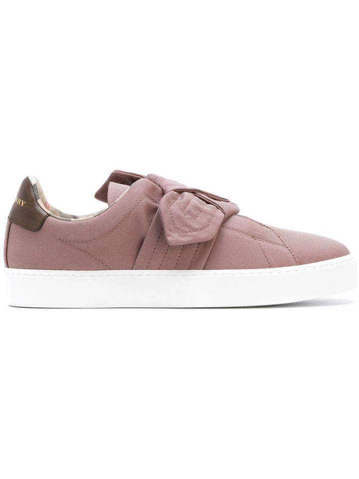 Burberry Westford Sneakers - Pink & Purple