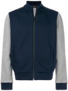 Fendi Two Tone Zip Jacket - Blue