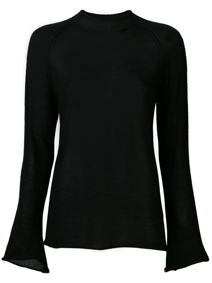 Forte Forte Fine Knit Top - Black