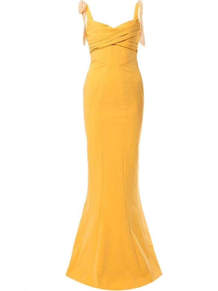 Rachel Gilbert Nola Gown - Yellow