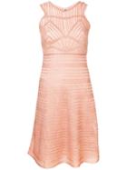 M Missoni Patterned Knit Dress - Pink