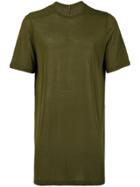 Rick Owens Long-line T-shirt - Green