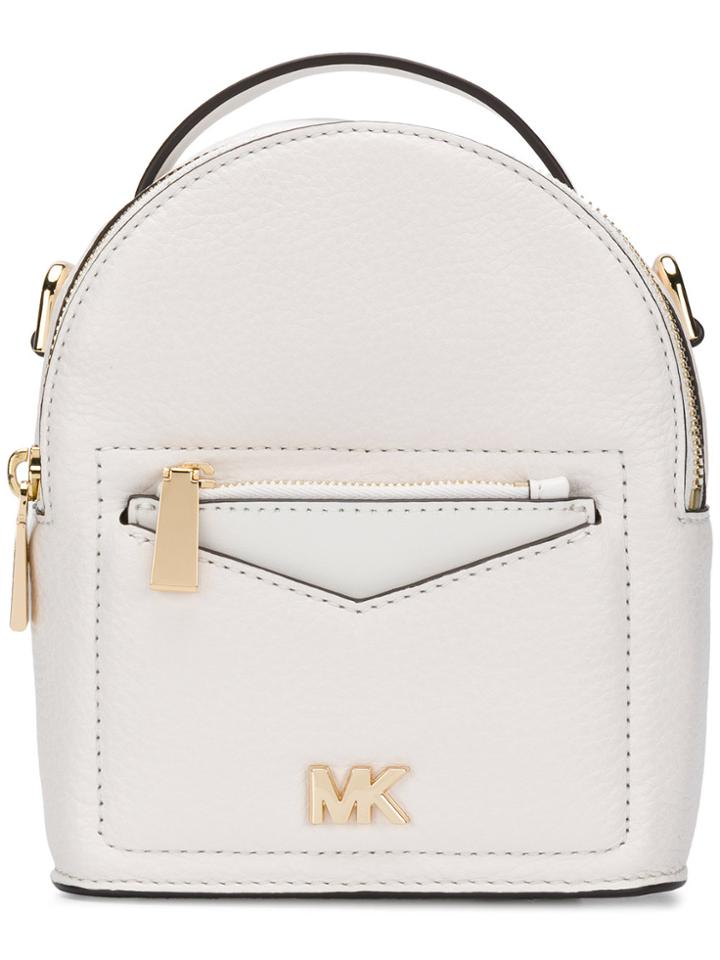 Michael Michael Kors Jessa Extra Small Backpack - White