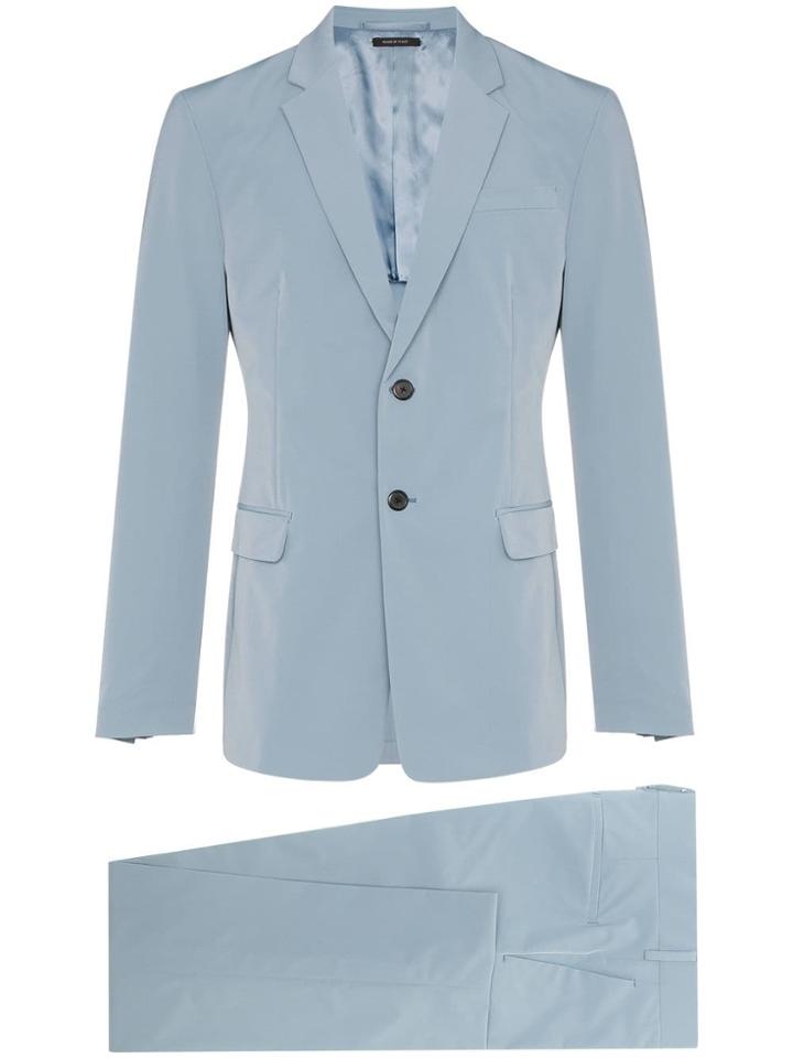 Prada Slim Fit Tailored Suit - Blue