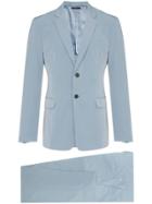 Prada Slim Fit Tailored Suit - Blue
