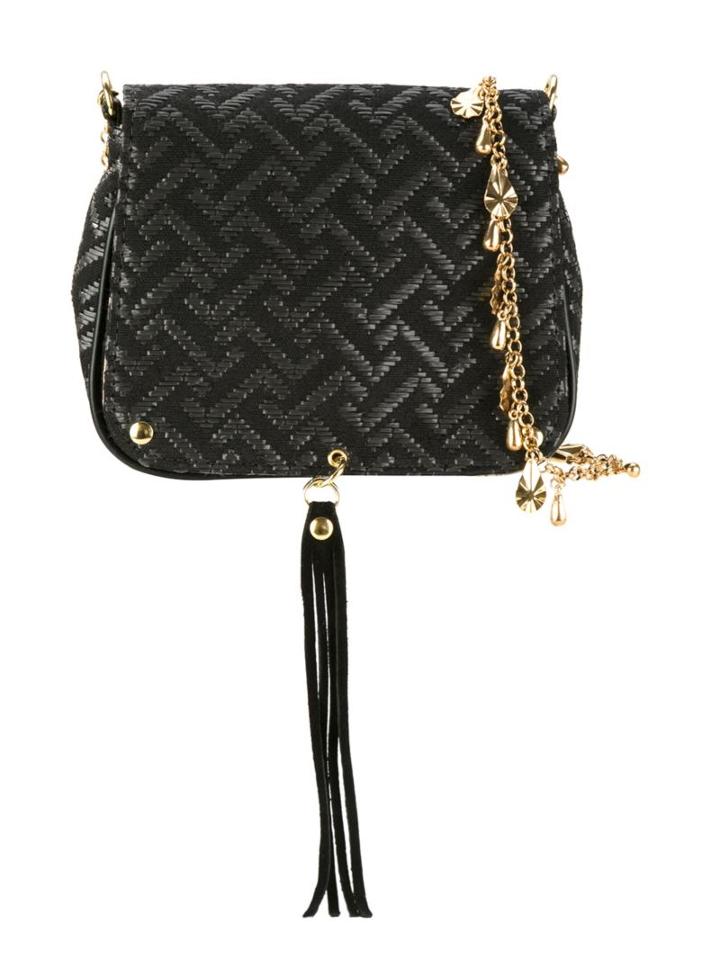 Xaa Pattern Shoulder Bag, Women's, Black