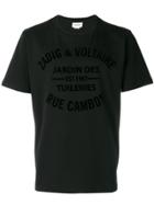 Zadig & Voltaire Logo Print T-shirt - Black