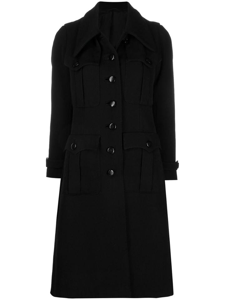 A.n.g.e.l.o. Vintage Cult 1960s Lux Sport's Multi-pockets Slim Coat -