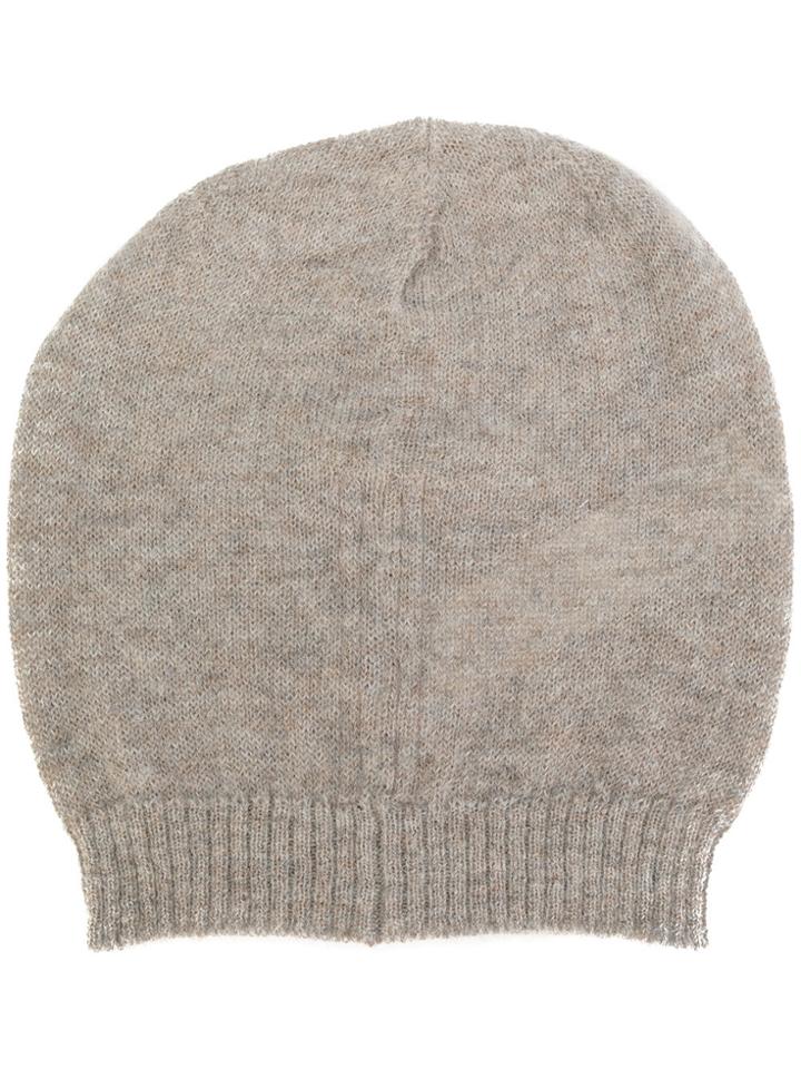 Rick Owens Beanie - Nude & Neutrals