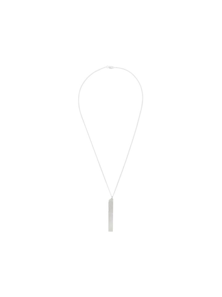 Maison Margiela Nail File Necklace - Metallic