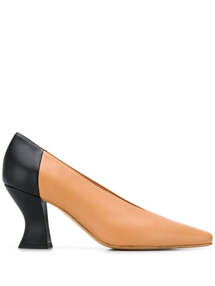 Bottega Veneta Two-tone Pumps - Brown