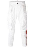 Dsquared2 Stripe Appliqué Cargo Trousers
