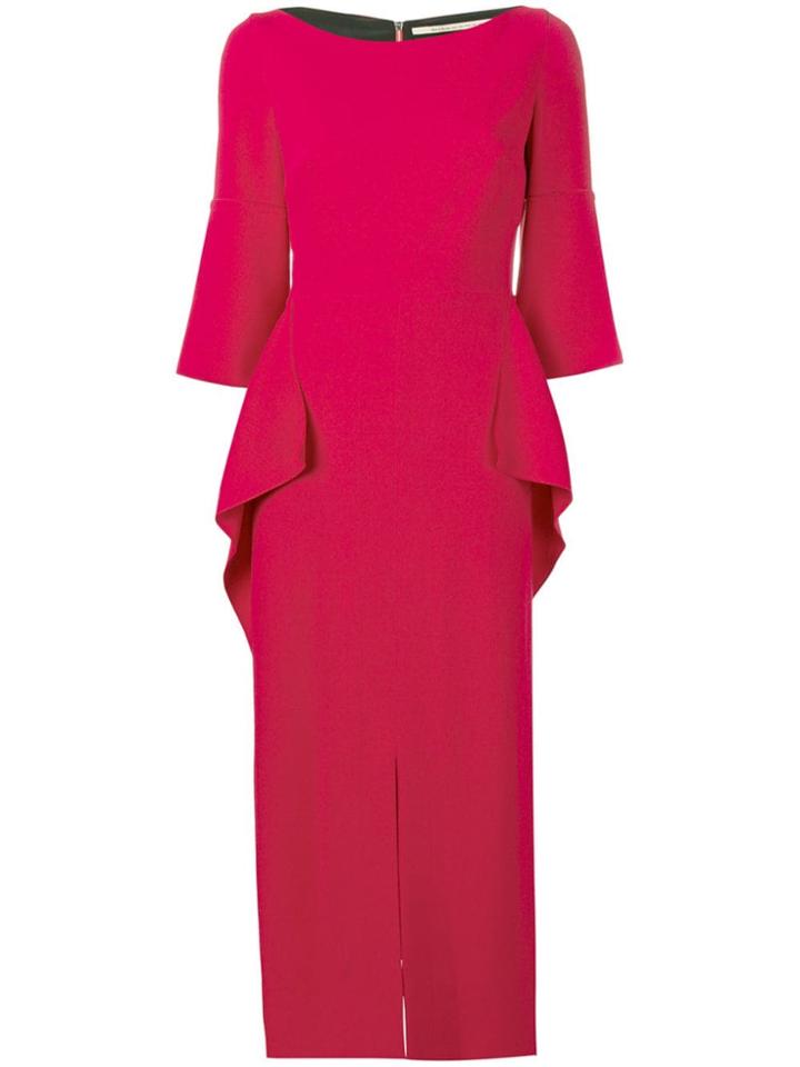 Roland Mouret Crane Dress - Red
