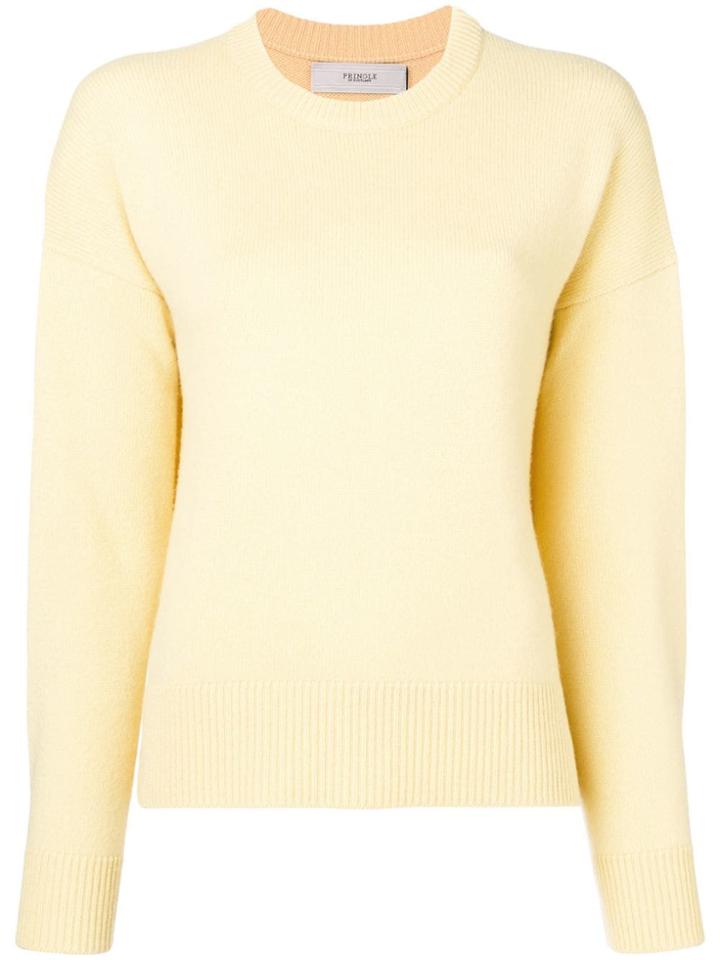 Pringle Of Scotland Cashmere Sweater - Yellow